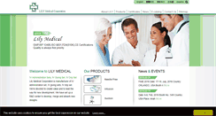 Desktop Screenshot of lily-medical.com